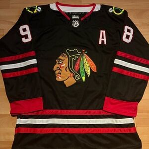 NEW Connor Bedard Chicago Blackhawks Hockey Jersey Size XL